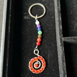 Carnelian Chakra Keychain ( 3 in Total)